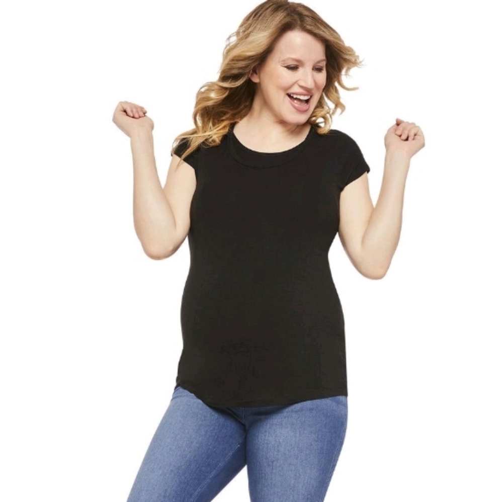 Maternity‎ Nursing Dolman Tee Small